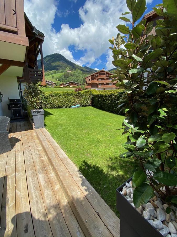 Apartamento Le Hameau Des Neiges Praz-sur-Arly Exterior foto