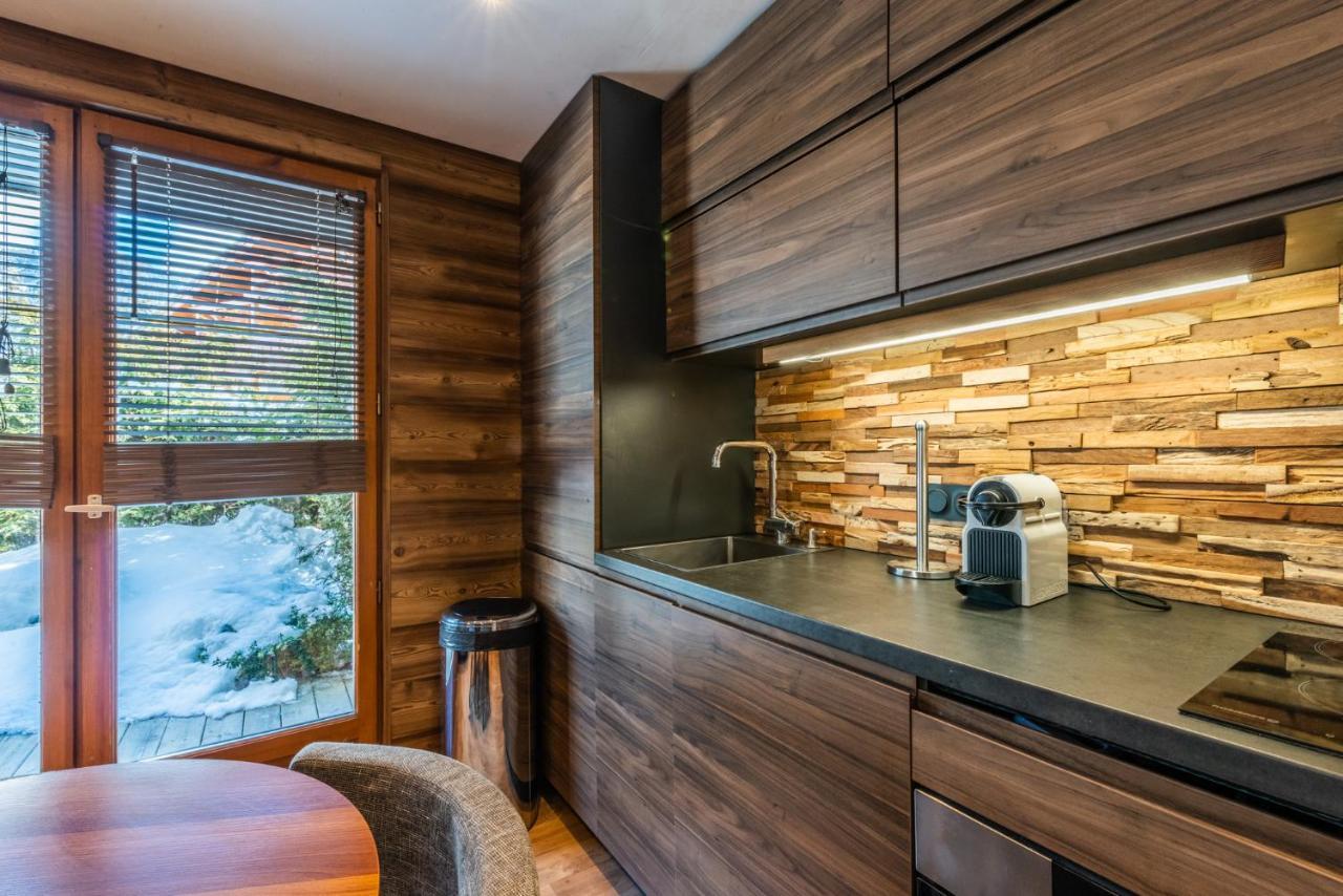 Apartamento Le Hameau Des Neiges Praz-sur-Arly Exterior foto