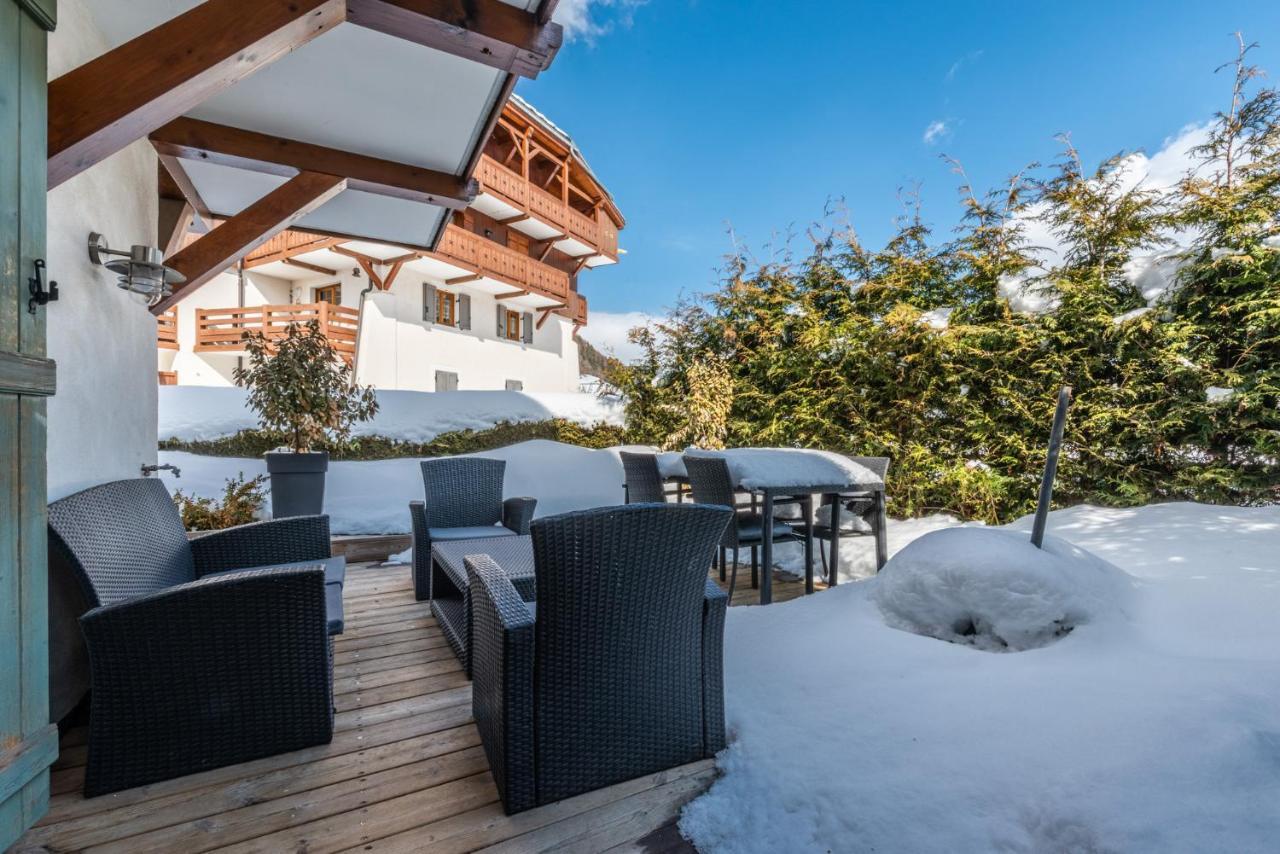 Apartamento Le Hameau Des Neiges Praz-sur-Arly Exterior foto