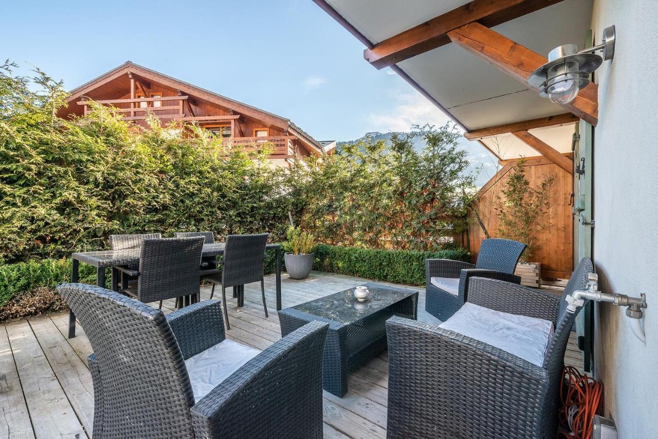 Apartamento Le Hameau Des Neiges Praz-sur-Arly Exterior foto