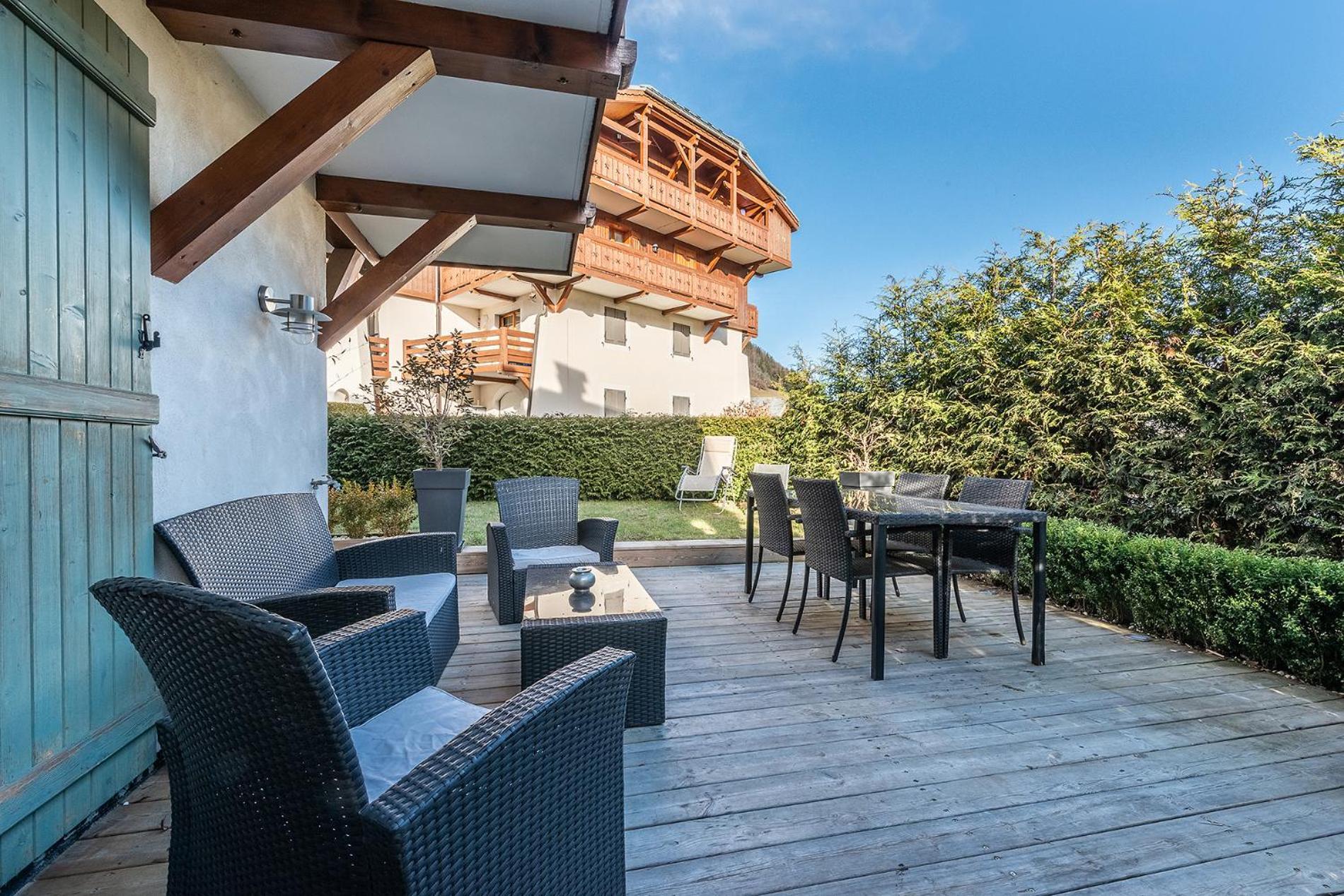 Apartamento Le Hameau Des Neiges Praz-sur-Arly Exterior foto